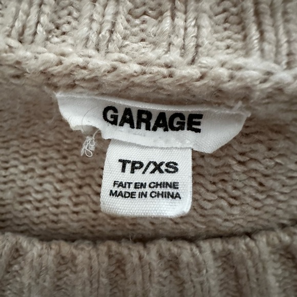 Beige/ cream long sleeve knit. Only worn a few times. Great condition. - Picture 2 of 2